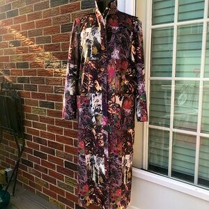 Rare Incredible Autumn Maxi Jacket-Coat.